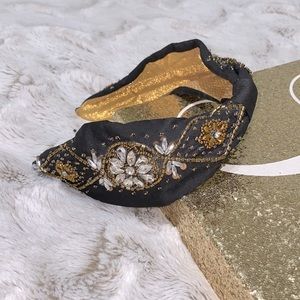 Beaded headband hairband wrap